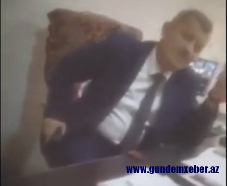 Mingəçevirdə məktəb direktorunun rüşvət videosu yayıldı-  VİDEO/ FAKT