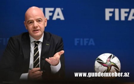 FIFA prezidenti Bakıda təşkil edəcəkləri turnirlə bağlı danışıb