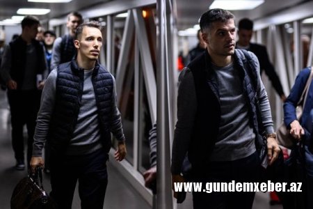 “Bayer”in futbolçuları Bakıya gəliblər