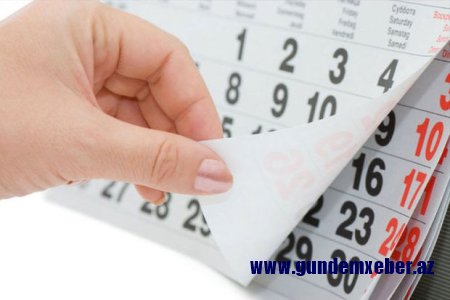 Gələn ay 10 gün iş olmayacaq