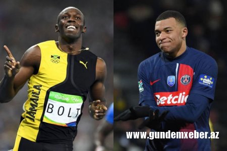 Mbappe Useyn Boltun duel təklifini qəbul etdi