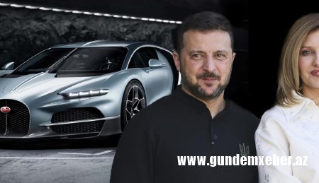 Zelenskinin arvadı 4,5 milyon avroya “Buggati”ni necə alıb - SENSASİON TƏFƏRRÜAT