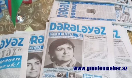 Qərbi Azərbaycan naminə tarixi missiya yerinə yetirən “Dərələyəz” qəzetinin 14 yaşı qeyd olunub — FOTOLAR