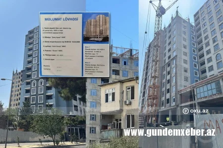 Beş ildir tikinti başa çatmır: "Şərq İnşaat"ın payçıları mənzilsiz qalıblar - ŞİKAYƏT