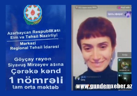 Biologiya müəlliməsi tik-tok platformasında etik qaydaları necə pozur? - VİDEO