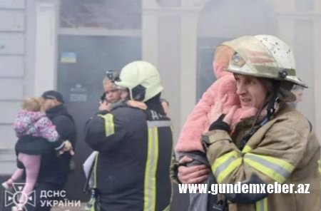 Rusiya Xarkovdakı uşaq bağçasını bombaladı - Ölü və yaralılar var
