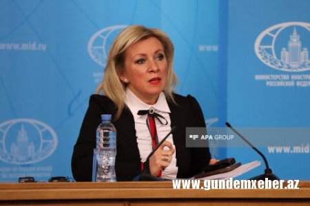 Zaxarova: Moskva və Bakı Rusiya vətəndaşlarının tezliklə qayıtması üçün əsaslı dialoq aparır