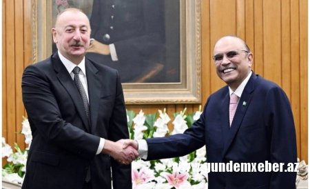 Pakistan Prezidenti İlham Əliyevi Zəfər Günü münasibətilə təbrik edib