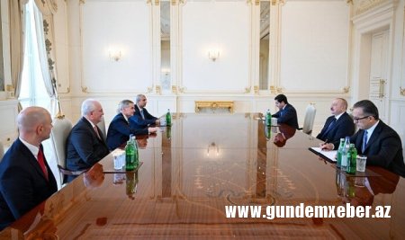 Prezident kilsə nümayəndələrini qəbul etdi -FOTO