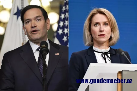 Rubio Kallasla görüşməkdən imtina edir