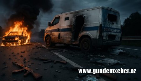 İnkassator furqonu partlayıcılarla qarət edildi - 2 milyon oğurlandı