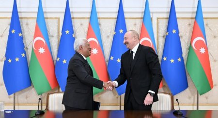 İlham Əliyevlə Avropa Şurasının Prezidenti Antonio Koştanın birgə mətbuat bəyanatı