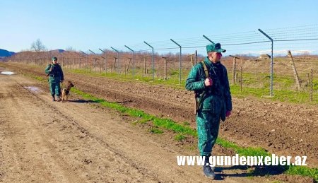 Sərhədi pozan 6 əcnəbi saxlanıldı