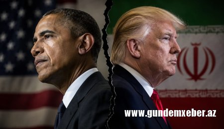 Obama: Tramp İran sazişini mən imzaladığım üçün ləğv etdi