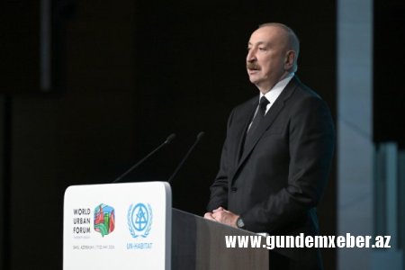 WUF13-ün Azərbaycanda keçirilməsi ölkəmizə olan yüksək etimadın göstəricisidir
