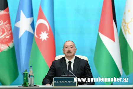 İlham Əliyev: Ermənistan 90-cı illərdə urbisid yaratmışdı, lakin onlara qarşı heç bir sanksiya tətbiq olunmadı
