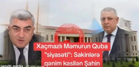 Qubanın korrupsiya bazarı - Sakinlərə qənim kəsilən Şahin israfilov kimə arxalanır?