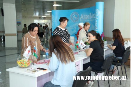 Paytaxtın Yasamal rayonunda keçirilən ödənişsiz skrinninq aksiyasında 400-ə yaxın qadın müayinə olunub