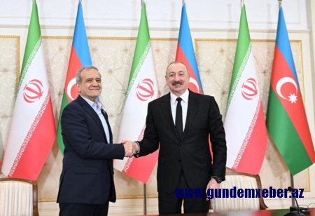 Prezident İlham Əliyev Azərbaycan haqqında söylədiyi xoş sözlərə görə İran Prezidentinə təşəkkür edib