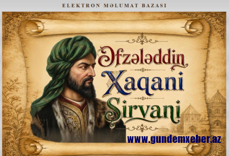 Milli Kitabxanada “Əfzələddin Xaqani Şirvani” adlı elektron məlumat bazası istifadəçilərə təqdim edilib