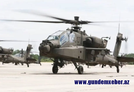 Texasdakı qəzadan sonra ABŞ-də “Apache” helikopterlərinin uçuşları dayandırılıb
