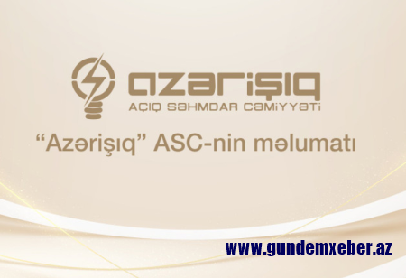 Ağdaşda və Göyçayda təmir işləri ilə əlaqədar sabah elektrik enerjisinin verilişində fasilələr yaranacaq