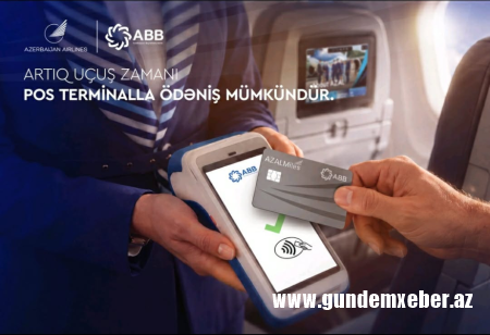 AZAL-ın təyyarələrində POS-terminalla ödəniş etmək mümkün olacaq